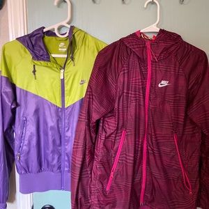 Nike track jackets